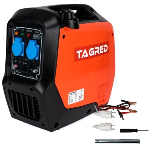 Генератор бензиновий TAGRED 1 фаза (220В), 1,8кВт, (TA2700INW)